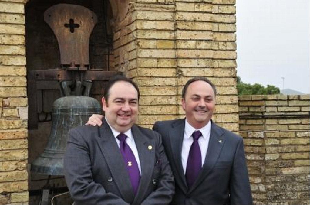 Rafael  Sánchez  y  Carlos Delgado, “Nazarenos de honor”