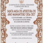 Santa Misa de Apertura del año manantero 2026/2027